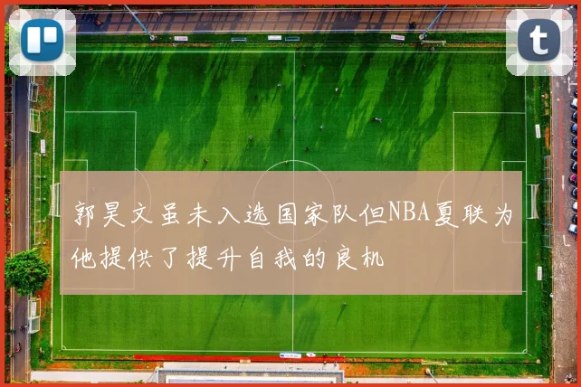 郭昊文虽未入选国家队但NBA夏联为他提供了提升自我的良机