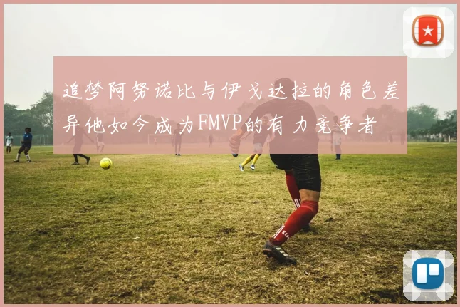 追梦阿努诺比与伊戈达拉的角色差异他如今成为FMVP的有力竞争者